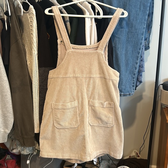 Corduroy overall dress - Picture 2 of 2